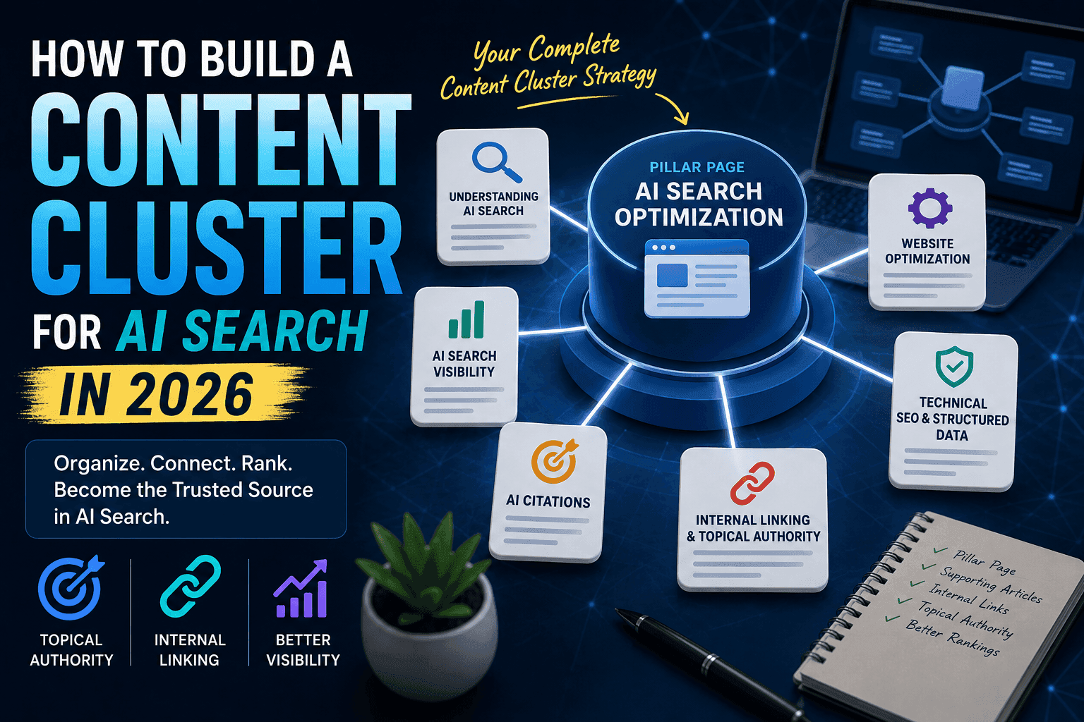 How to Build a Content Cluster for AI Search